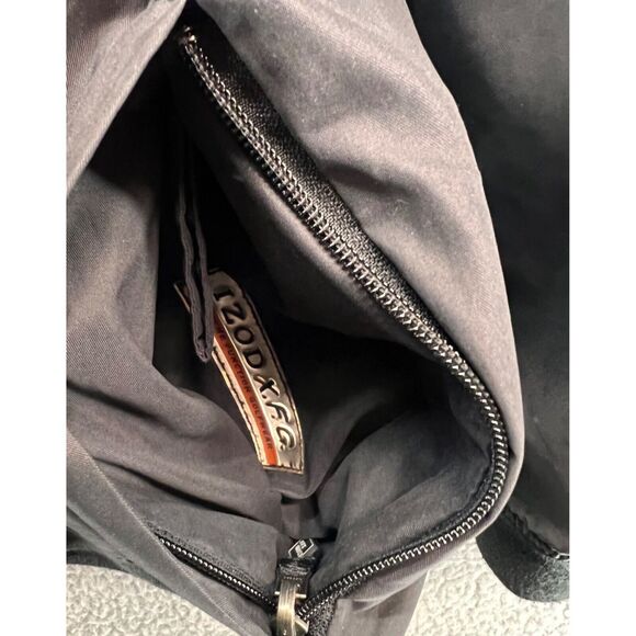 Izod XFG Extreme Pullover Men XL Black Performance Golf Windbreaker Outdoors - Picture 4 of 11